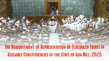ST Bill for political reservation in Goa Assembly passed in parliament