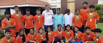 Govt College Quepem shine as runners-up at Inter-Collegiate Cross Country C'ship