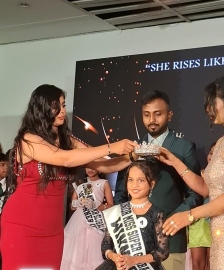 Aalushka crowned Miss Junior Super Global India