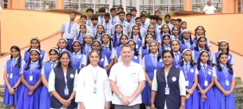 Convent students visit Legislative Assembly