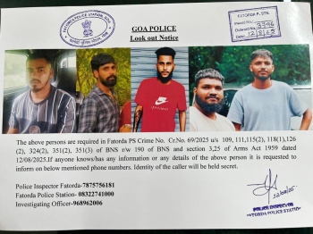 Lookout notice against 5 persons
