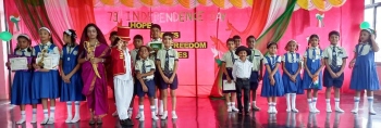 I-Day celebrated at OLPS Convent School