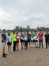 DBC organises inter-class beach run at Miramar