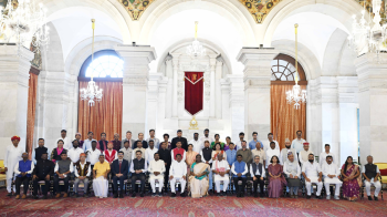 At Rashtrapati Bhavan meet, Tawadkar seeks Centre’s nod for Goa’s ST areas