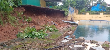 Retaining wall collapse at Gogol sparks safety fears
