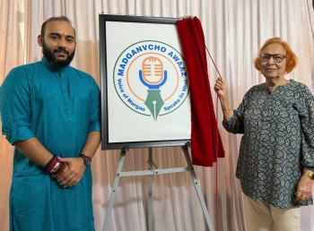 Freedom fighter unveils logo of Madganvcho Awaaz