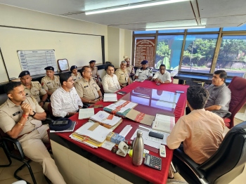 MLA reviews Chaturthi plans with officials