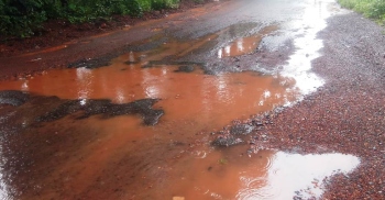 Dug-up roads leave Navelim commuters in peril as stretches turn accident-prone