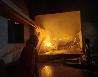 Brake pad powder unit destroyed in Cuncolim Industrial Estate blaze
