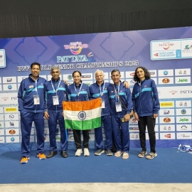 Indian team at BWF World Seniors features six Goans