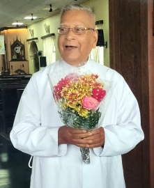 Fr Leonard’s pastoral zeal, devotion to Cross remains alive at 90