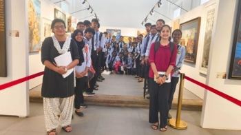 DBC students explore heritage walk at Old Goa