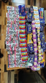 Cigarettes and gutka packets seized near Nuvem college