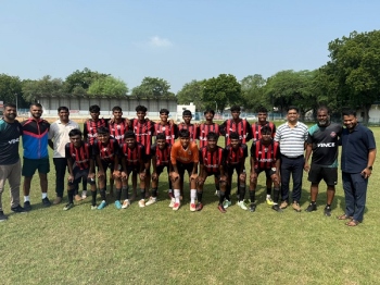 Fr Agnel Multipurpose HSS book place in 64th Subroto Cup knock-out stages