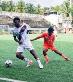 Vellington’s late curler seals Vasco SC's win against Guardian Angel SC