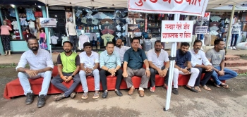 Councillor, locals hold day-long hunger strike in Curchorem