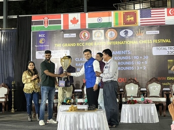 IM Nitish Belurkar wins 24th RCC International Rapid Chess title