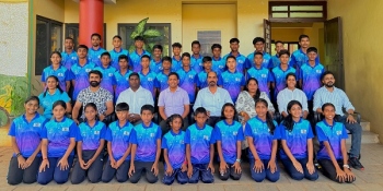 Goa squad for 14th Modern Pentathlon Biathle & Triathle Nationals
