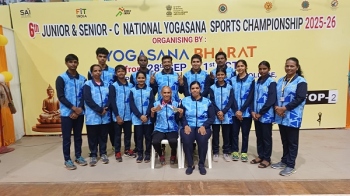 Goa team bags 2 medals at National Yogasana Championship