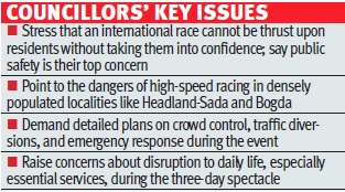 Formula 4 race faces opposition from Mormugao councillors
