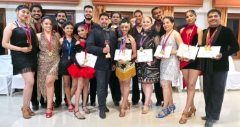 Dance Illusion team shines at Mumbai contest
