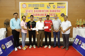 Shaheen wins double crown with Aswin and Ritika