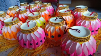 Diwali decorative & creative craft by students for sale in Margao