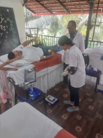 Blood donation camp held in Pilerne
