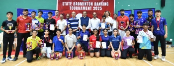 State Badminton C'ship: Nishant, Anjana crowned singles champs