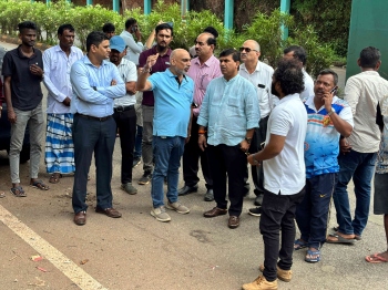 MLA, NHAI inspect landslide-prone areas along port-link highway