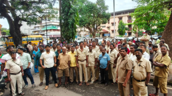 Mormugao Municipal Council staff hold one-day strike over long-pending demands