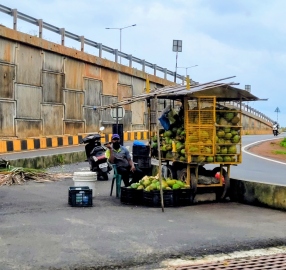 Illegal occupation on the Western Bypass