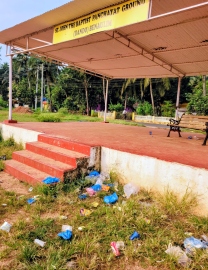 Sorry state of Dando Benaulim ground