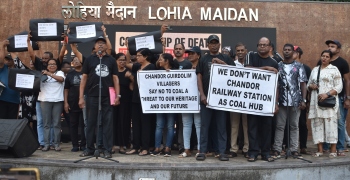 Civil society groups protest against controversial projects