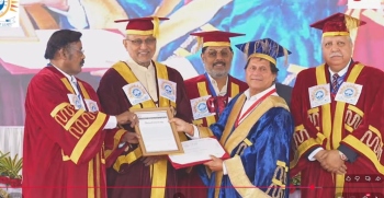 Achyuta Samanta awarded 69th honorary doctorate by SRM University