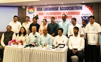 Tanavade takes charge as prez of Goa Lacrosse Assn