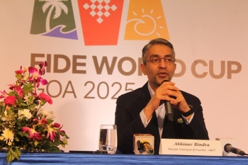 It is a good idea if I can support any chess player through my foundation: Olympic Champion Abhinav Bindra