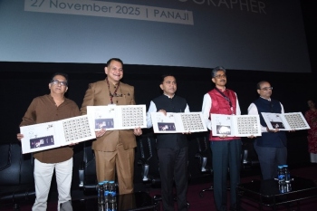 Commemorative postal stamp released to mark birth centenary of legendary Goan cinematographer K Vaikunth