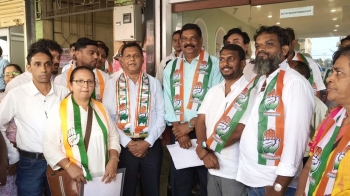Naik, Sandra enter fray as Cong candidates for Cortalim and Sancoale