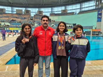 Goan swimmers shine at 69th National School Games