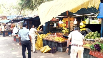 MMC clears encroachments at Vasco vegetable market