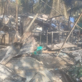 Popular beach shack gutted in massive blaze at Utorda