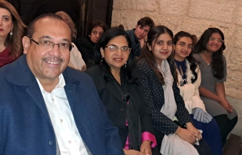 Goan family’s rare access to Christmas services in Bethlehem