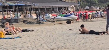Indian tourist caught secretly filming foreign women on Vagator beach