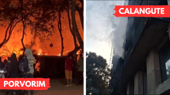 Two early-morning fires rip through restaurants, police inquiry sought