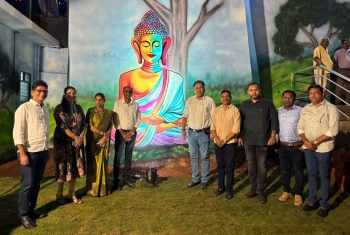 Pilerne VP opens herbal garden, mini amphitheatre at Porvorim