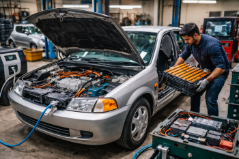 AUTO | Old car, new heart: How old vehicles are going electric