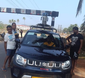 Uproar in Areal after vehicle spotted conducting survey
