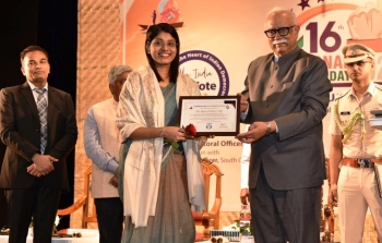 South Collector conferred Best District EO award