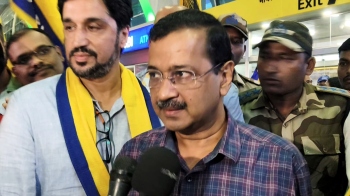 Kejriwal begins 3-day Goa visit, targets BJP rule